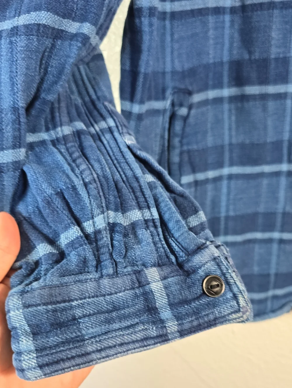 Polo by Ralph Lauren Navy & Light Blue Plaid Zip Shirt-Jacket